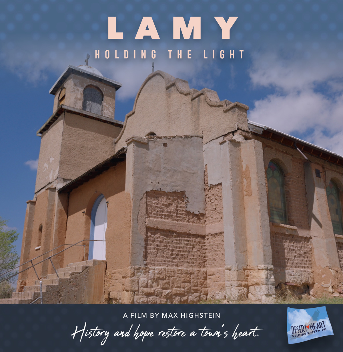 Poster for a documentary film production in Santa Fe, New Mexico